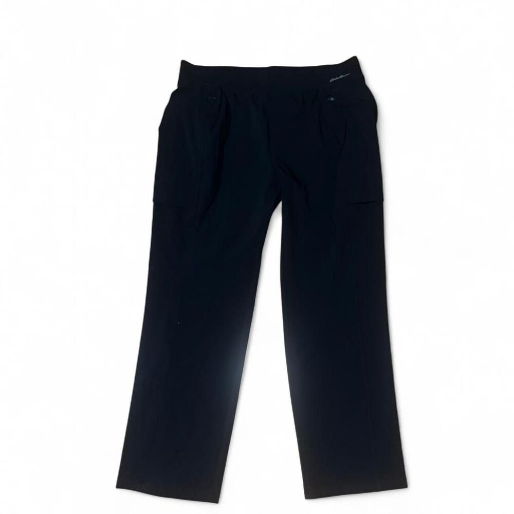 Eddie Bauer Women's Black Lightweight Camping Hiking Trousers SZ S